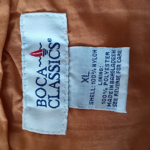 Boca Classics Men's Orange Swim Trunks w Inside lining sz XL - Picture 10 of 11